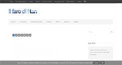 Desktop Screenshot of farodihan.it